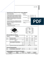 Dual N-Channel, Notebook Power Supply MOSFET: June 1999