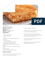 Receitas de Frango Torta