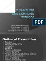 Random Sampling and Sampling Methods