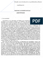 Carpio, A., Principios de Filosofía. Cap. VI. Aristóteles.