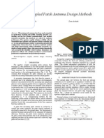 Aperture Coupled Patch Antenna Design Methods