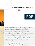 The New Industrial Policy, 1991