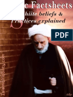 Islamic Factsheets - Shiite Beliefs & Practices Explained - Islamic Mobility - XKP