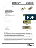 Circuit Diagram of RC Transmitter and Receiver