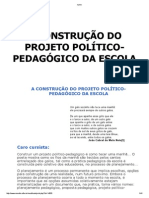 A Construção Do PPP