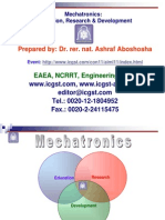 Prepared By: Dr. Rer. Nat. Ashraf Aboshosha: Mechatronics: Education, Research & Development