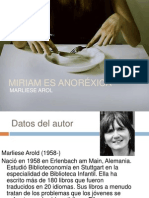 Miriam Es Anoréxica