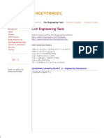 Civil Engineering Tools - TUYEN NGUYENNGOC List PDF