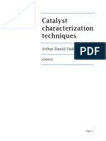 Catalyst Characterization Techniques