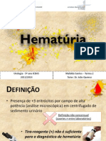 Hematúria