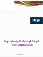 Design-Engg-mfg-testing of Bellows Expansion Joints - 442013144211