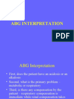 Blood Gas Analysis