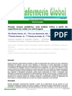 Punção Venosa Pediátrica, Uma Análise Crítica A Partir Da Experiência Do Cuidar em Enfermagem