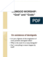  Demigods and Their Worship