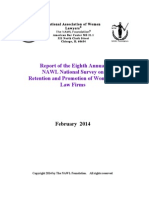 NAWL: Eighth Annual Survey On Retention and Promotion of Women in Law Firms