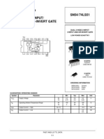 Dual 2-Wide 2-Input/ 3-Input And-Or-Invert Gate SN54/74LS51: Low Power Schottky