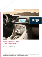 Systeme de Navigation CITROEN NaviDrive 3D