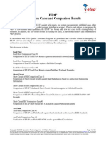 Etap Validation Cases and Comparison Results: Load Flow