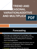 Chapter 3 - Forecasting