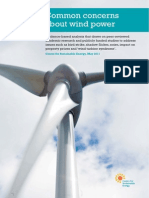 Common Concerns About Wind Power