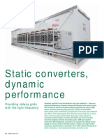 Static Converters, Dynamic Performance: Providing Railway Grids With The Right Frequency