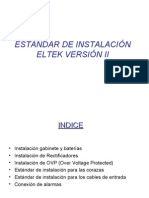 ESTANDAR DE INSTALACIÓN ELTEK VERSIÓN II - Nokia