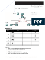 Ch1 - Packet Tracer Skills Integration Challenge: Topology Diagram