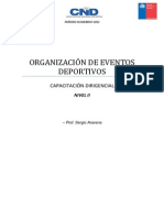 Organizacion de Eventos Deportivos