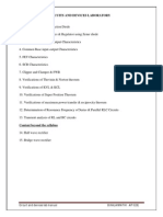 Circuit & Devices Lab Manual