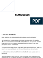 Motivación - Liderazgo