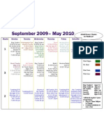 Real 09-2010 Schedule