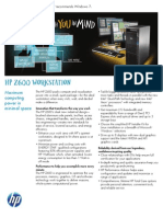 HP z600 Workstation Datasheet (2010.09-Sep)