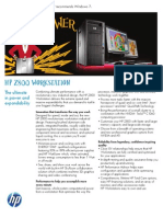 HP z800 Workstation Datasheet (2010.08-Aug) (Xeon X5600 Series)