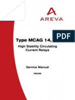 Type MCAG 14, 34: High Stability Circulating Current Relays