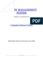 Computer Science Project Final LIBRARY MANAGEMENT SYSTEM  