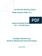 Crack Control of Slabs - Design Booklet