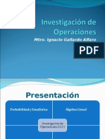 Investigación de Operaciones