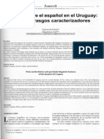 Apuntes Sobre El Español Del Uruguay - BERTOLOTTI&COLL