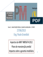 Manutenção Predial e Garantia Imobiliária - Paulo Grandiski