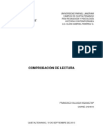 Comprobacion de Lectura-Historia