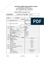 The Federation of Motor Sports Clubs of India: 2 Wheeler FMSCI Homologation Form