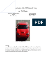 Intake System Analysis of The Ferrari 550 Maranello Using The Wave Code