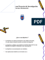 Redaccion de Un Proyecto de Investigacion