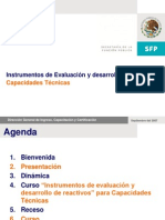 Instrumentos de Evaluacion y Modulo Generador de Examenes