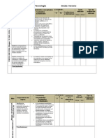 Matriz Tecnología 9no Grado