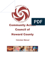 Volunteer Manual For Cac