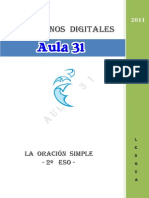 Cuadernos Digitales Aula 31 La Oracion Simple