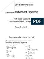 Staging and Ascent Trajectory: CVA 2011summer School