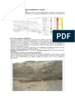 Construcción de Una Columna Estratigráfica en 13