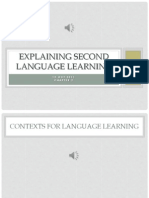 Ch2 Second Lang Learning